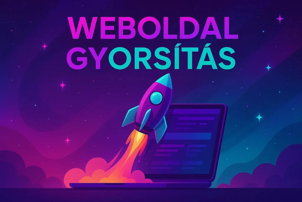 Weboldal betöltési sebességének és teljesítményének javítása technikai finomhangolással.